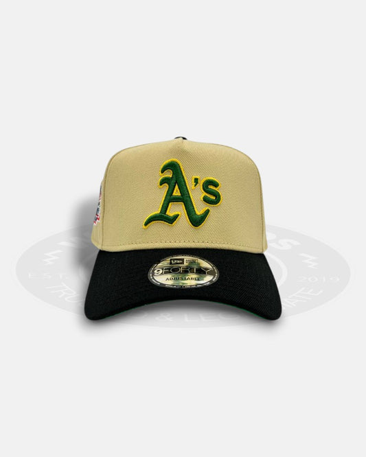 Oakland Athletics 1989 World Series Battle of the Bay Two Tone 9Forty A-Frame Snapback Hat