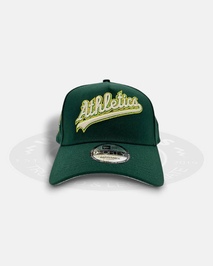 Oakland Athletics 1968-2018 50th Year Tailsweep 9Forty A-Frame Snapback Hat