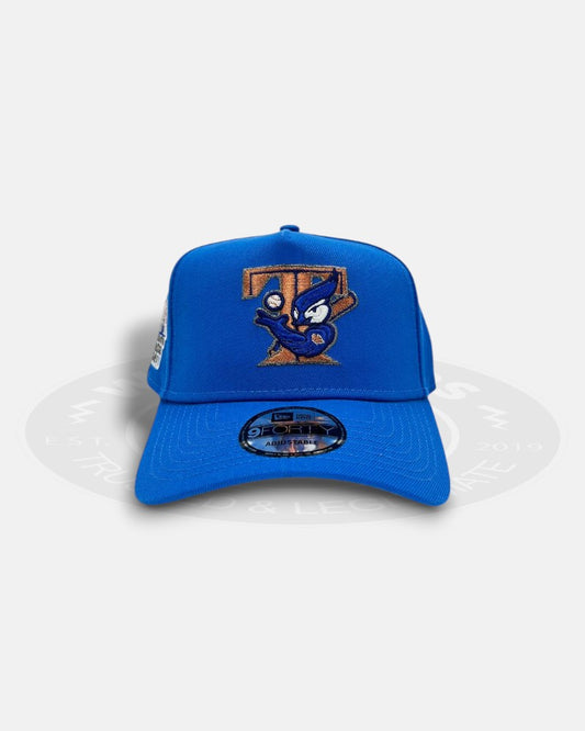 Toronto Blue Jays 1991 All Star Game Chrome Blue 9Forty A-Frame Snapback Hat