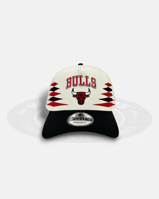 Chicago Bulls Diamond Cut 9FORTY A-Frame Snapback Hat