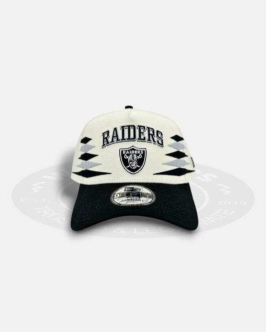 Las Vegas Raiders Diamond Cut 9FORTY A-Frame Snapback Hat