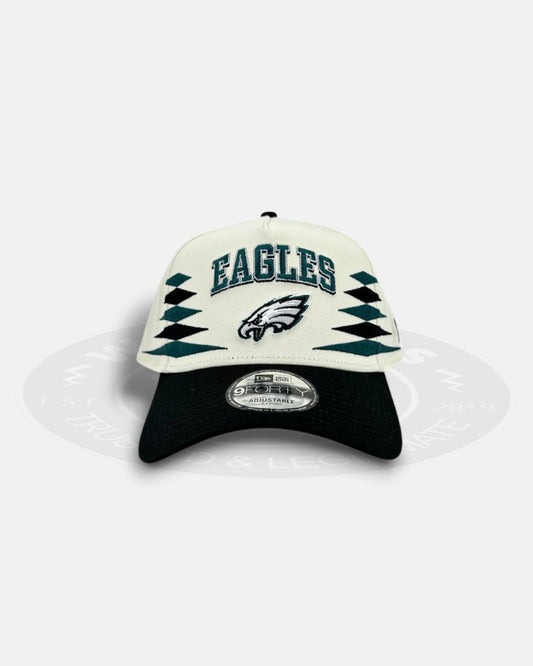 Philadelphia Eagles Diamond Cut 9FORTY A-Frame Snapback Hat