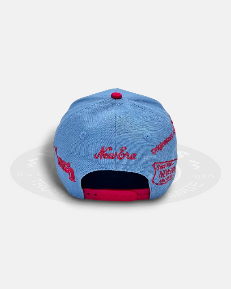 Mexico National Baseball Overall Logo A-Frame 9Forty Snapback Hat