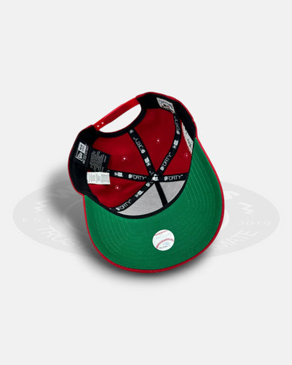 Boston Red Sox Crimson Gate 9FORTY A-Frame Snapback Hat