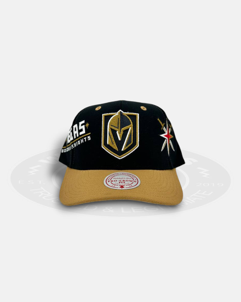 Vegas Golden Knights Overbite Pro Crown Fit Snapback Hat