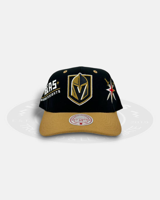 Vegas Golden Knights Overbite Pro Crown Fit Snapback Hat