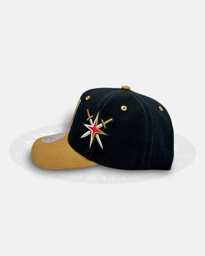 Vegas Golden Knights Overbite Pro Crown Fit Snapback Hat
