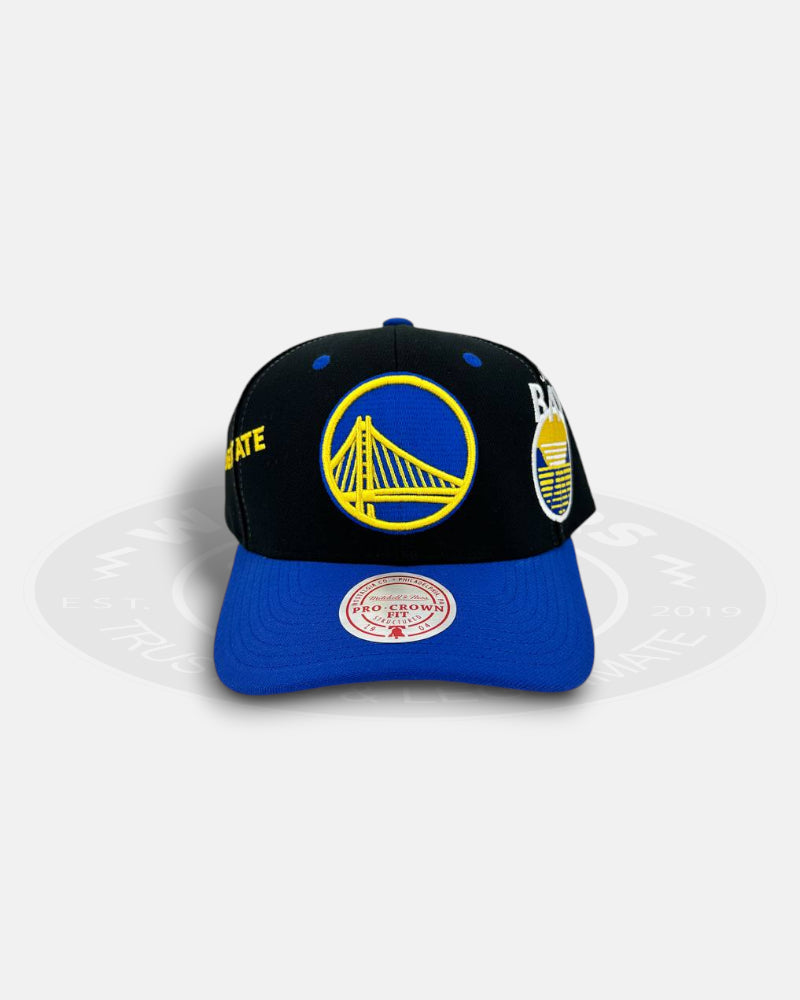Golden State Warriors Overbite Pro Crown Fit Snapback Hat