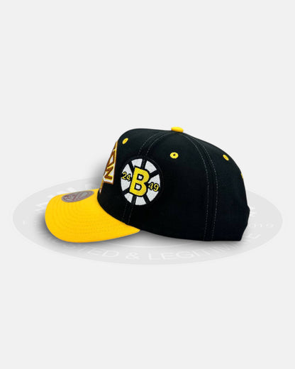 Boston Bruins Overbite Pro Crown Fit Snapback Hat