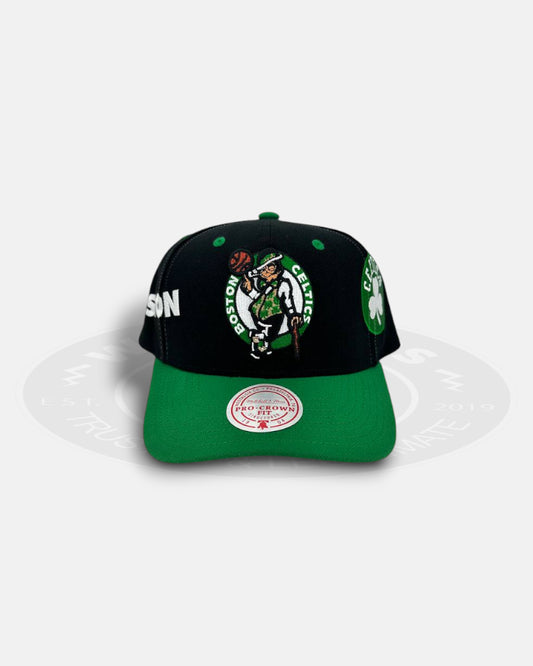 Boston Celtics Overbite Pro Crown Fit Snapback Hat