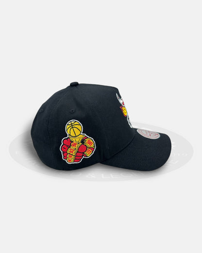 Chicago Bulls Champ On Fire Pro Pinch Snapback Hat