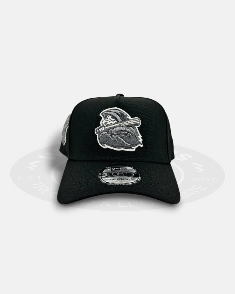 Rochester Red Wings Midnight Reaver 9FORTY A-Frame Snapback Hat