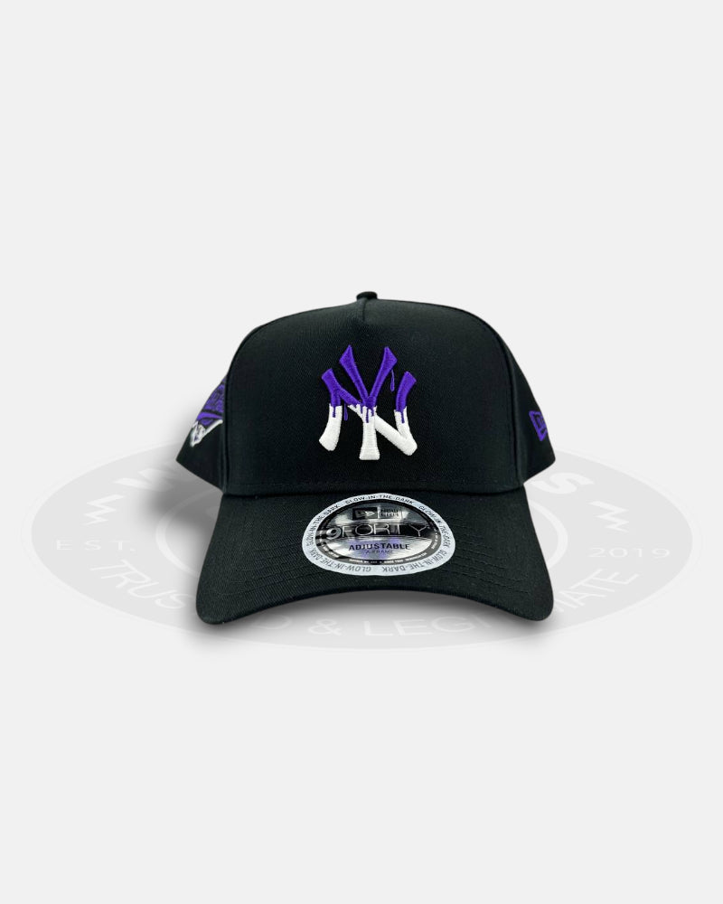 New York Yankees Void Drip 9FORTY A-Frame Snapback Hat