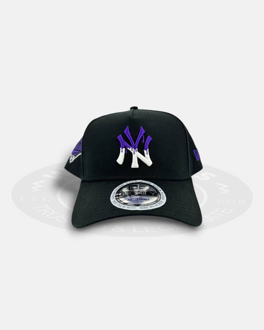 New York Yankees Void Drip 9FORTY A-Frame Snapback Hat