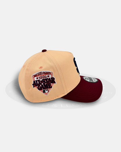 San Diego Padres Peach Eruption 9FORTY A-Frame Snapback Hat