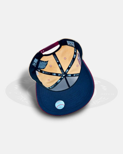San Diego Padres Peach Eruption 9FORTY A-Frame Snapback Hat
