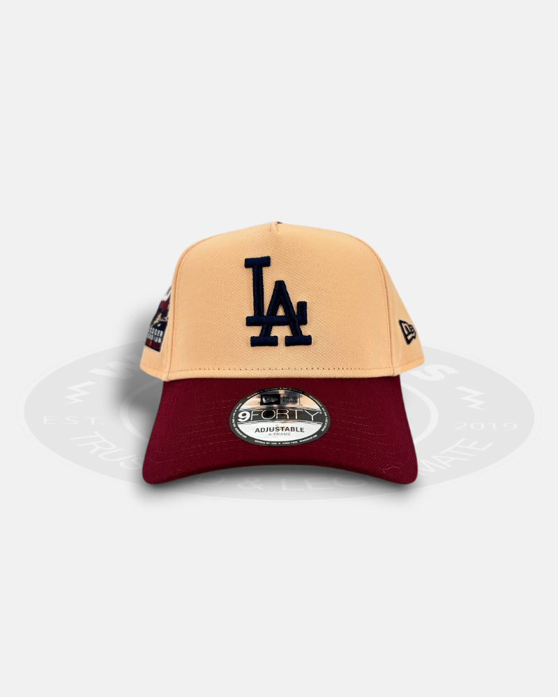 Los Angeles Dodgers Peach Eruption 9FORTY A-Frame Snapback Hat