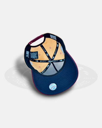 Los Angeles Dodgers Peach Eruption 9FORTY A-Frame Snapback Hat