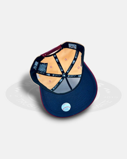 New York Yankees Peach Eruption 9FORTY A-Frame Snapback Hat