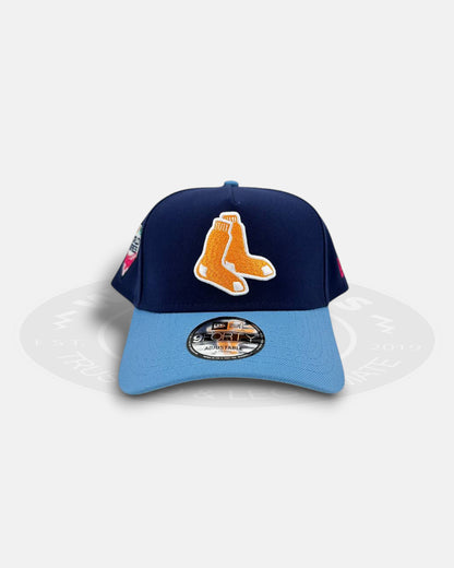 Boston Red Sox Marine Coral 9FORTY A-Frame Snapback Hat