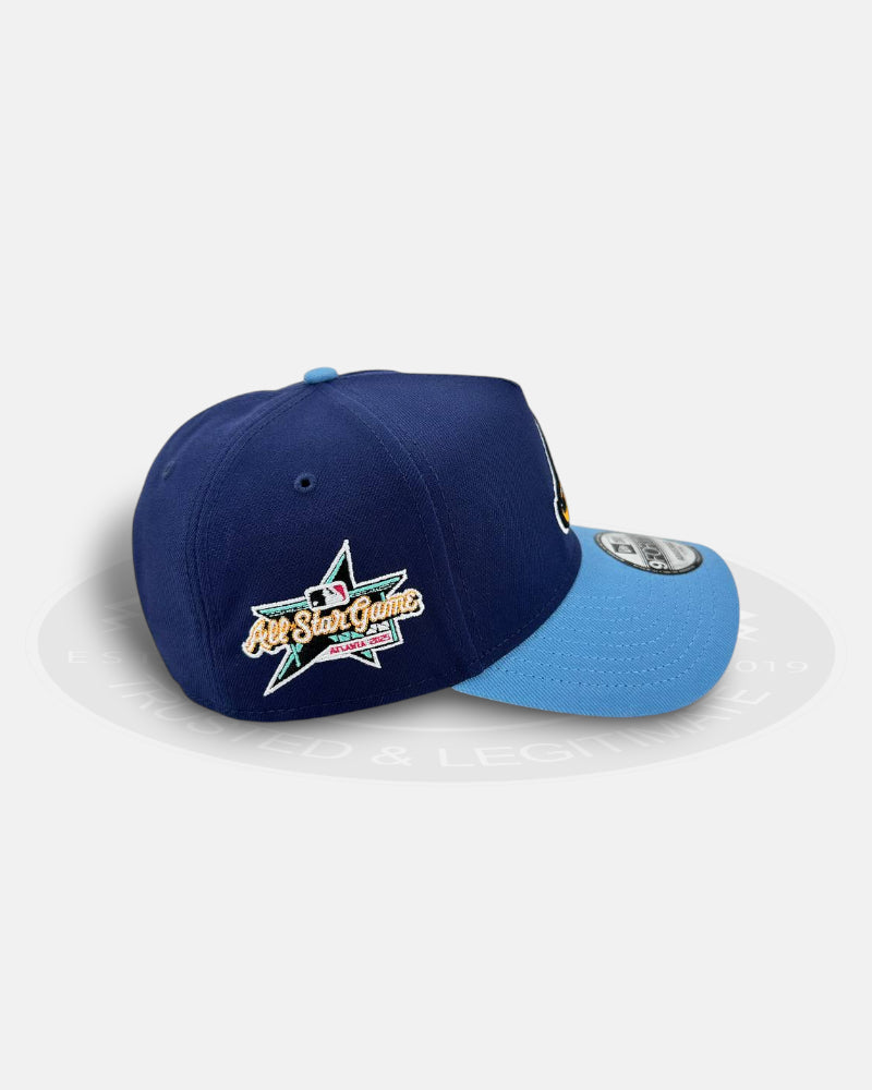 Los Angeles Dodgers Marine Coral 9FORTY A-Frame Snapback Hat