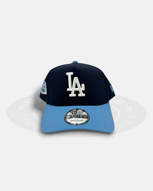 Los Angeles Dodgers Aqua Current 9FORTY A-Frame Snapback Hat