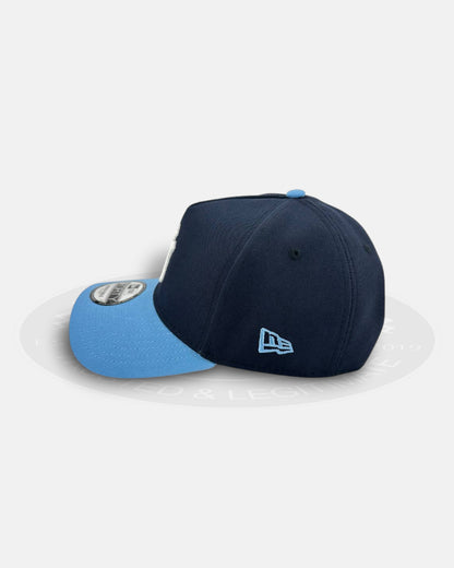 New York Yankees Aqua Current 9FORTY A-Frame Snapback Hat