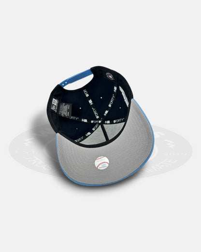 New York Yankees Aqua Current 9FORTY A-Frame Snapback Hat