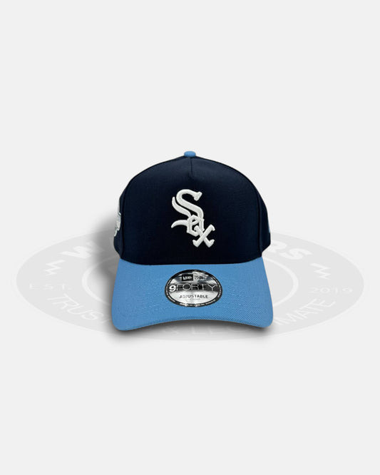 Chicago White Sox Aqua Current 9FORTY A-Frame Snapback Hat