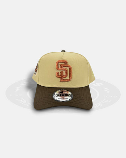 San Diego Padres Golden Trace 9FORTY A-Frame Snapback Hat