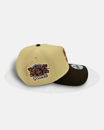 San Diego Padres Golden Trace 9FORTY A-Frame Snapback Hat