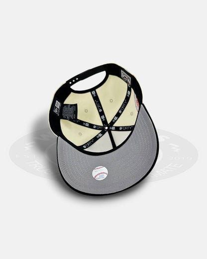 New York Mets Chrome Visor 9FORTY A-Frame Snapback Hat