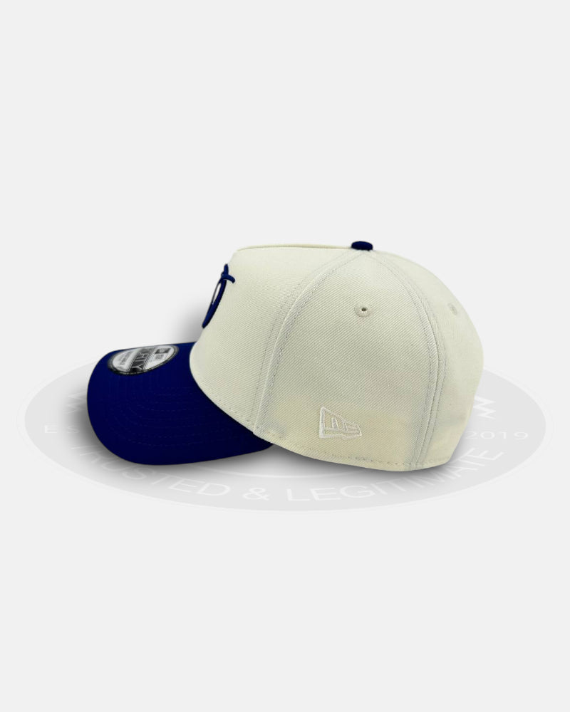 Los Angeles Dodgers Chrome Visor 9FORTY A-Frame Snapback Hat