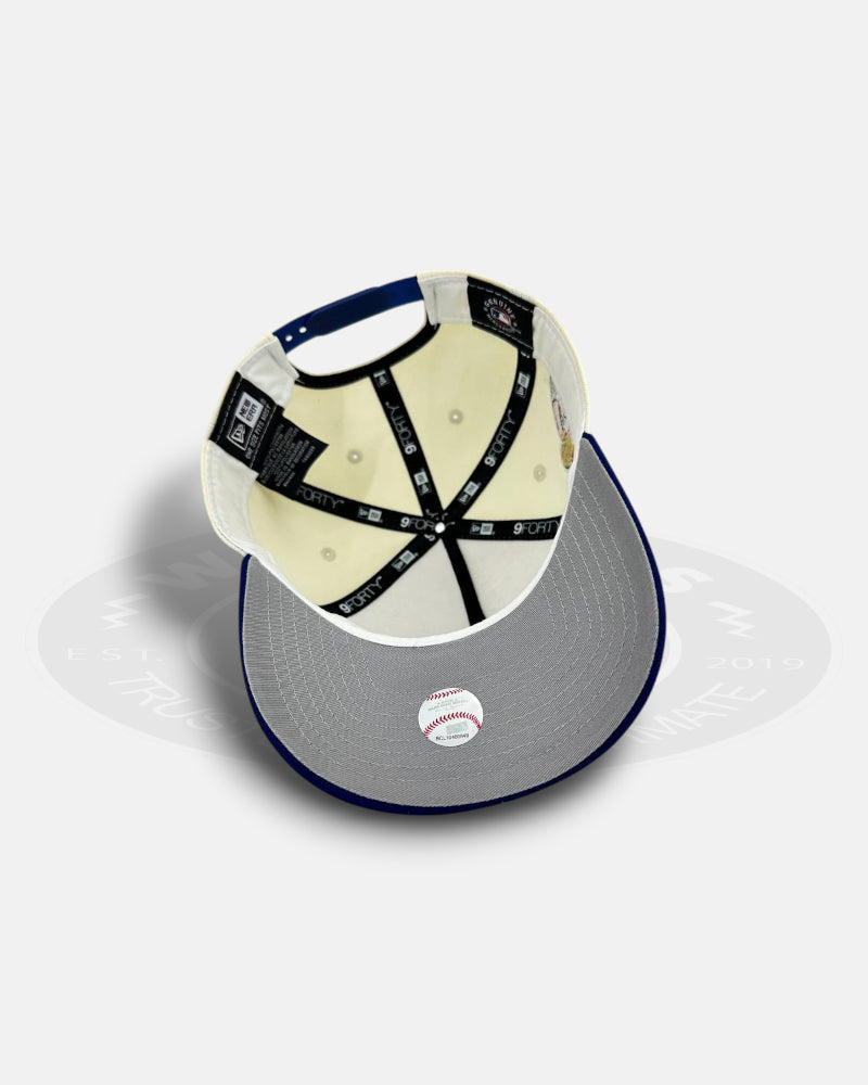 Los Angeles Dodgers Chrome Visor 9FORTY A-Frame Snapback Hat