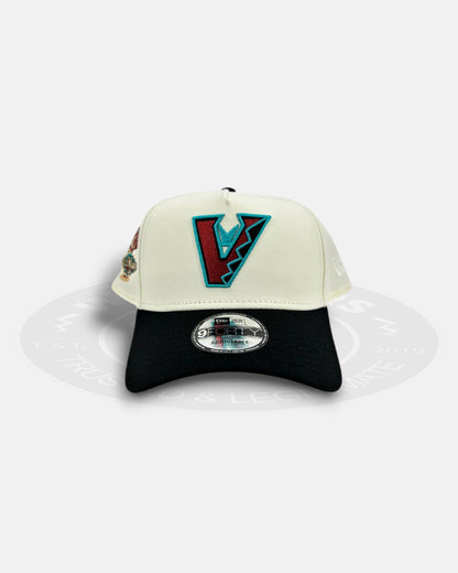 Arizona Diamondbacks Chrome Visor 9FORTY A-Frame Snapback Hat