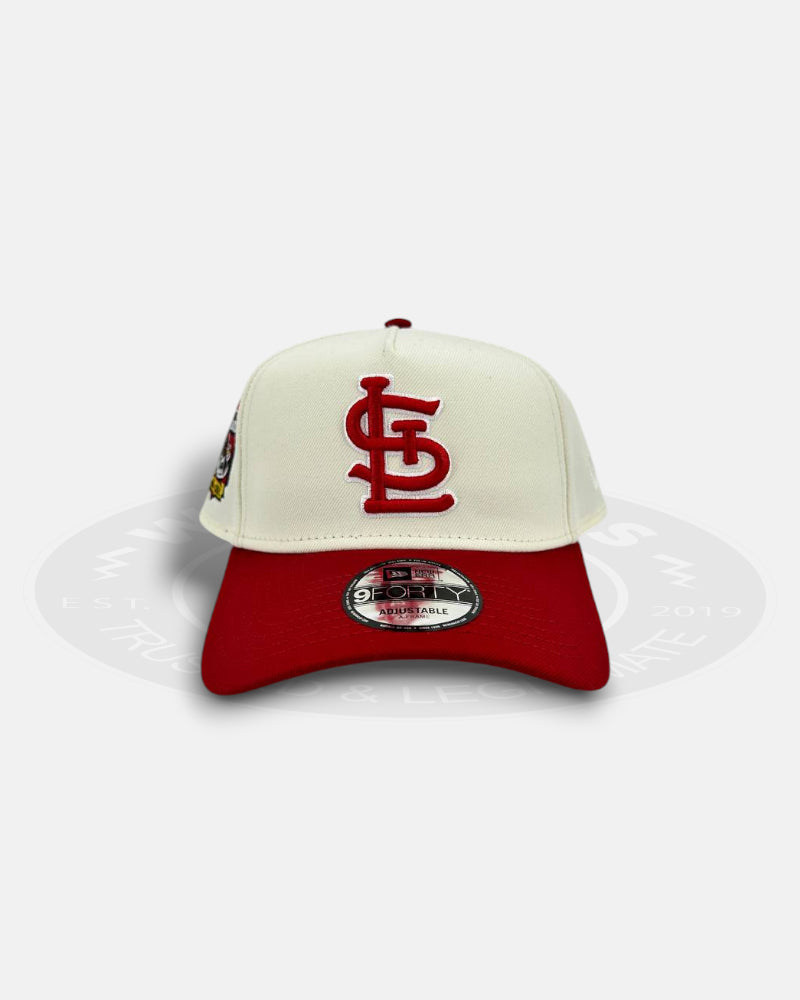 St. Louis Cardinals Chrome Visor 9FORTY A-Frame Snapback Hat