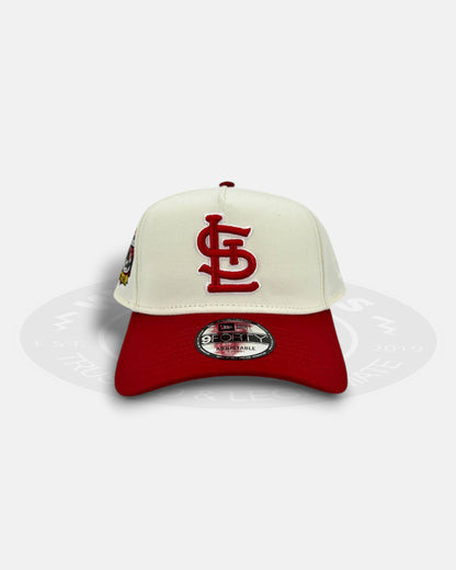St. Louis Cardinals Chrome Visor 9FORTY A-Frame Snapback Hat