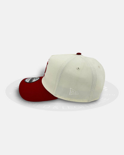 St. Louis Cardinals Chrome Visor 9FORTY A-Frame Snapback Hat
