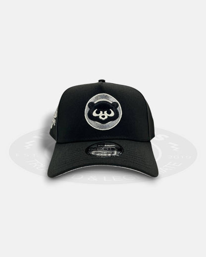 Chicago Cubs 1990 All-Star Silver Liquid Titanium 9FORTY A-Frame Snapback Hat