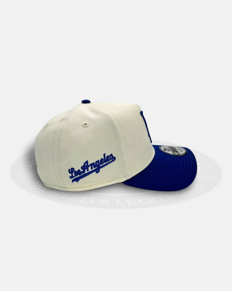 Los Angeles Dodgers 3 Star Two Tone 9Forty A-Frame Snapback Hat