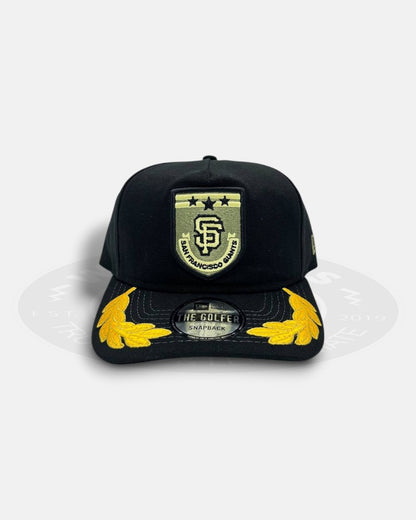 San Francisco Giants 3 Star Wreath The Golfer Snapback Hat