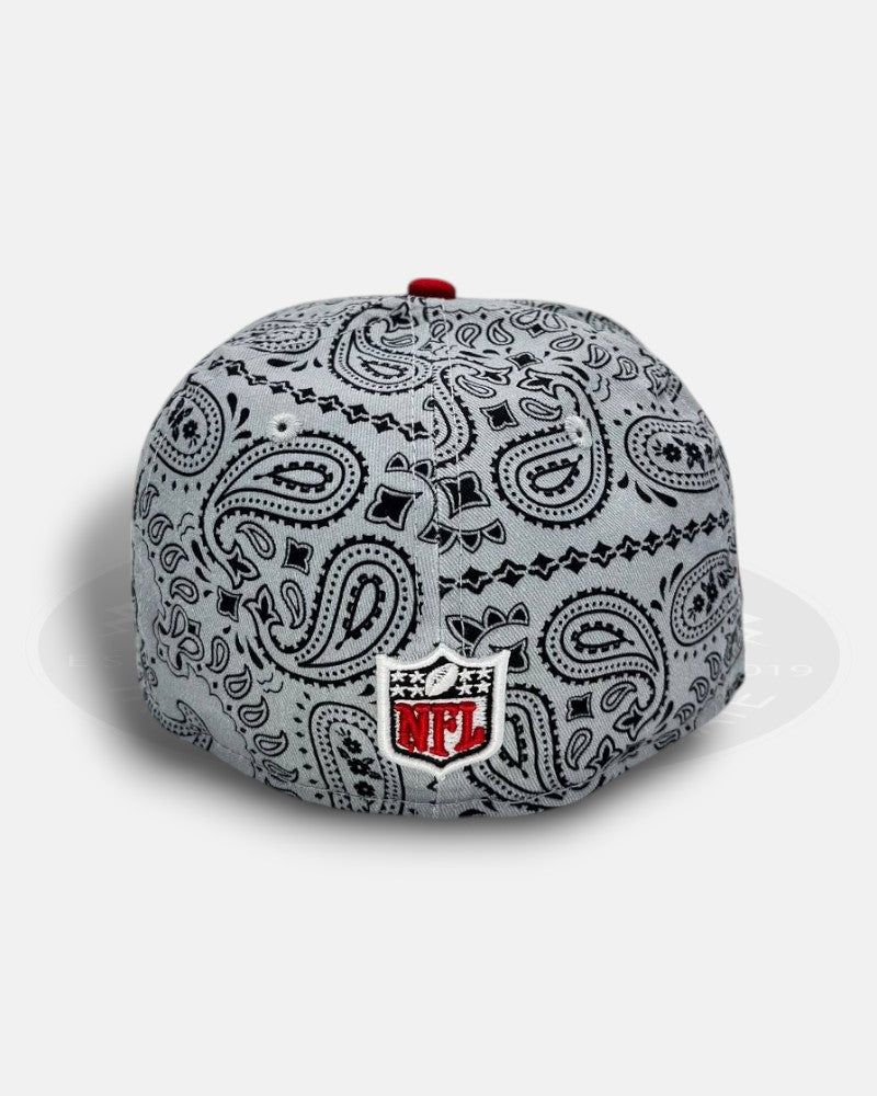 San Francisco 49ers Paisley 1946-1986 40th Year 59Fifty Fitted Hat