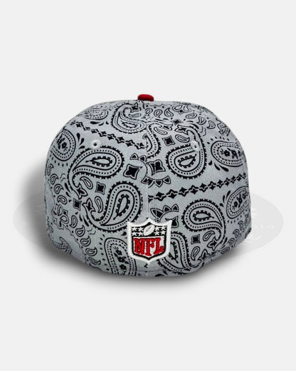 San Francisco 49ers Paisley 1946-1986 40th Year 59Fifty Fitted Hat