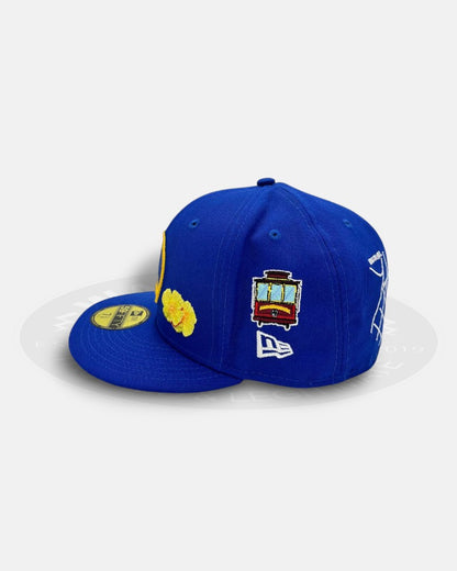 Golden State Warriors Overall City Logo 59Fifty Fitted Hat