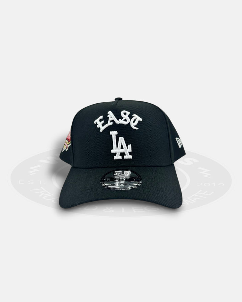 Los Angeles Dodgers 40th Anniversary Midnight Crestline 9FORTY A-Frame Snapback Hat