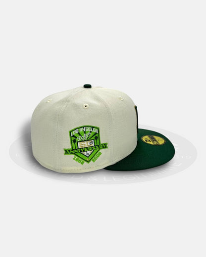 Los Angeles Dodgers 1958-2008 50th Anniversary Two Tone 59Fifty Fitted Hat