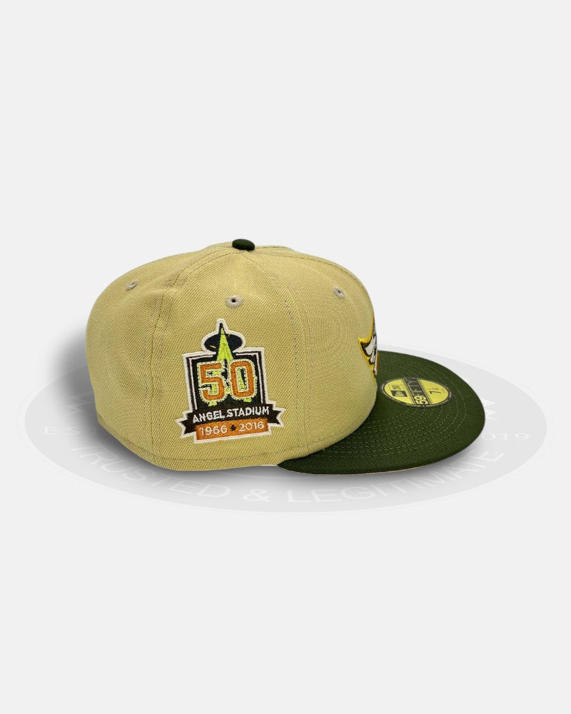 Los Angeles Angels Stadium 1966-2016 50th Years 59Fifty Fitted Hat