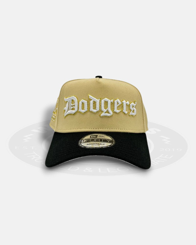 Los Angeles Dodgers LA Side Logo Two Tone 9Forty A-Frame Snapback Hat