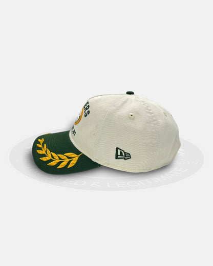 Green Bay Packers Wreath Collection 9Twenty Adjustable Strapback Hat