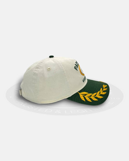Green Bay Packers Wreath Collection 9Twenty Adjustable Strapback Hat